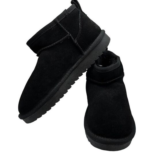 CUSHIONAIRE Women's pull on boot 7 BLACK - Picture 7 of 7